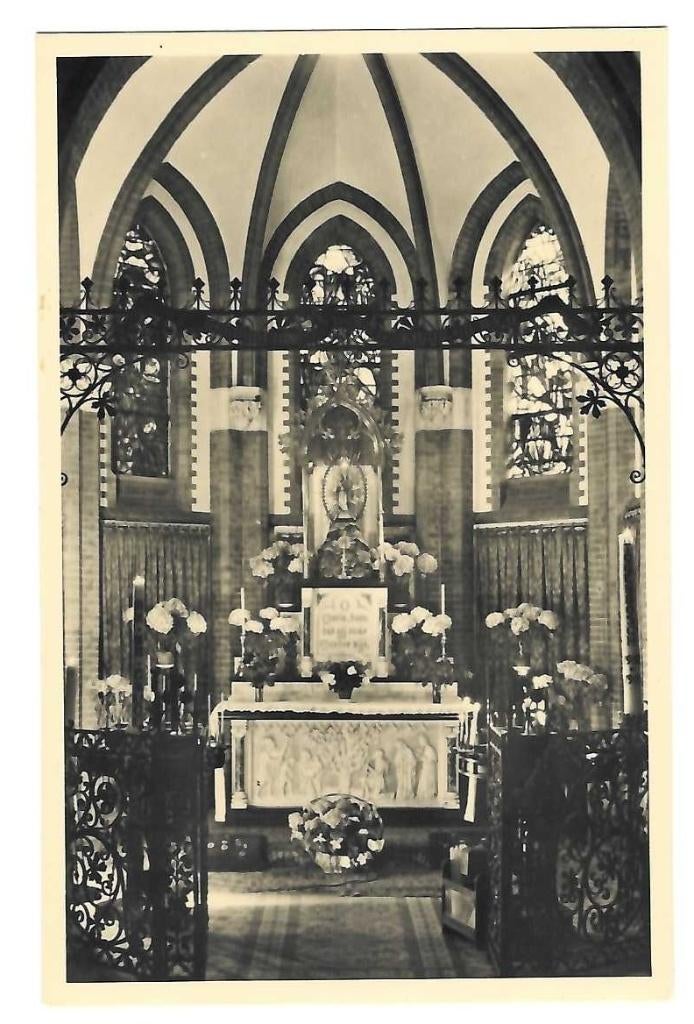 Uden - Kapel O.L. Vr. ter Linde, Verzenden, 1920 tot 1940, Ongelopen, Noord-Brabant