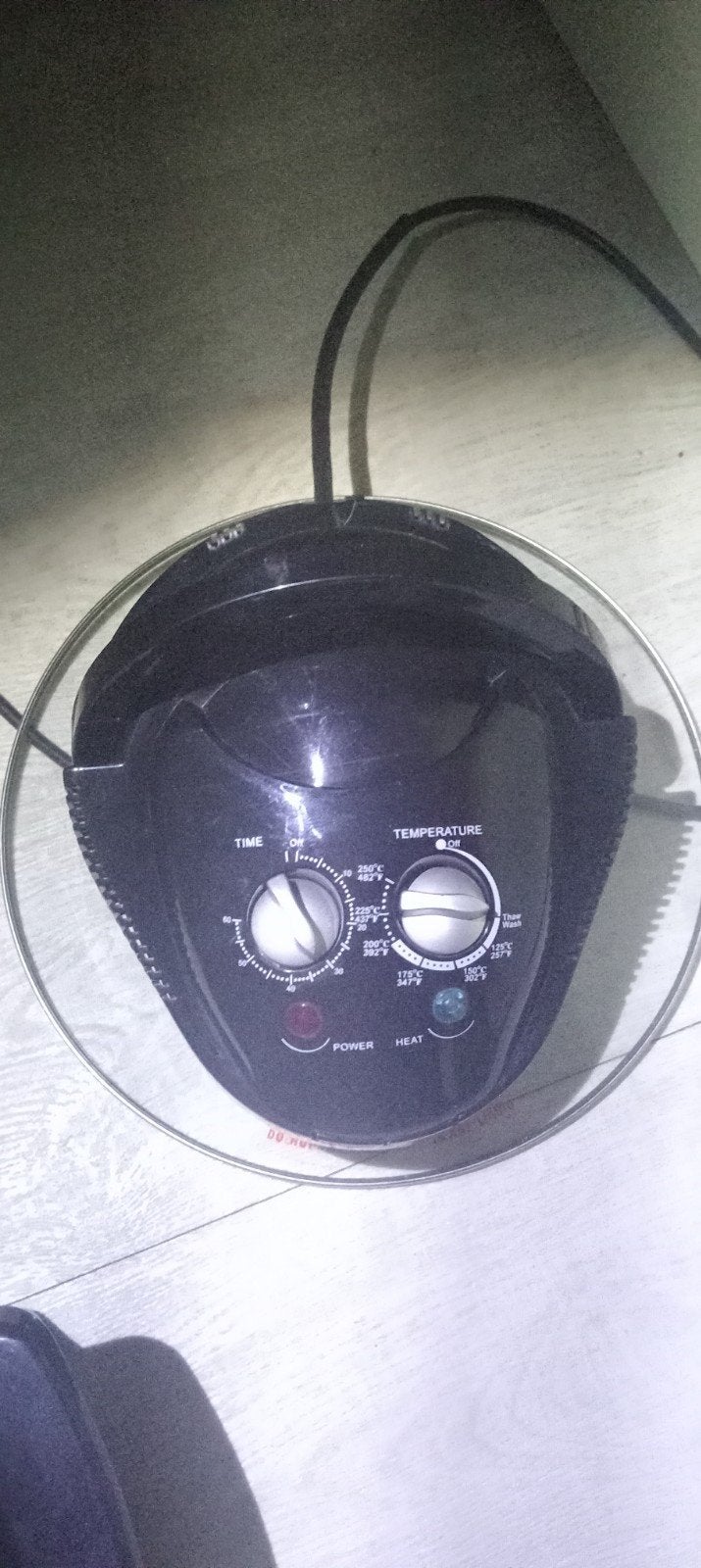 halogeen airfryer, American Originals, Ophalen of Verzenden, Zo goed als nieuw, Airfryer, 1500 gram of meer