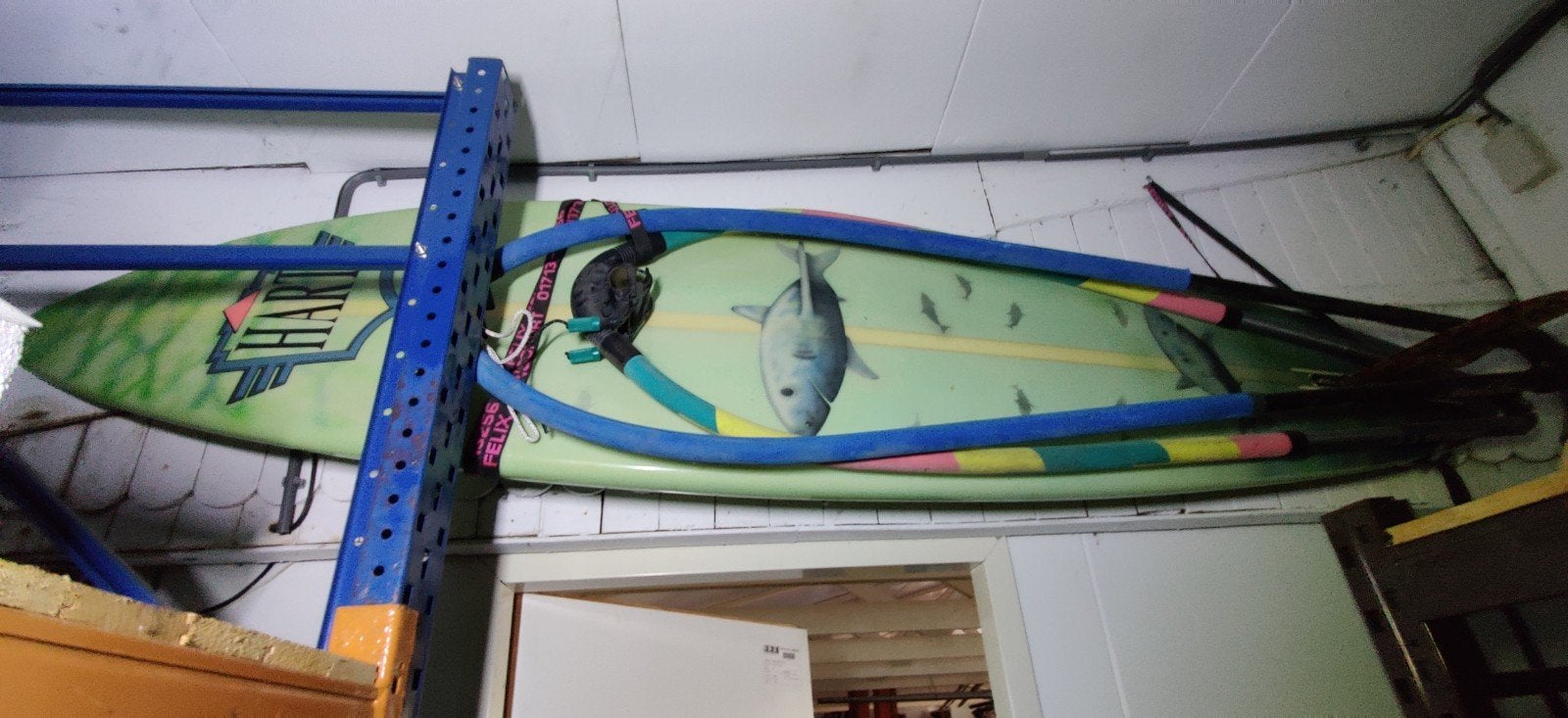 Custom Surfplank met Zeilen en 2 Gieken (geen mast), Watersport en Boten, Windsurfen, Ophalen