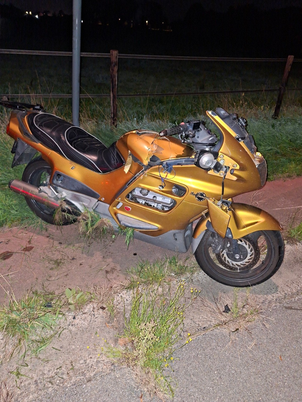 pan euopean st1100 met schade, Ophalen