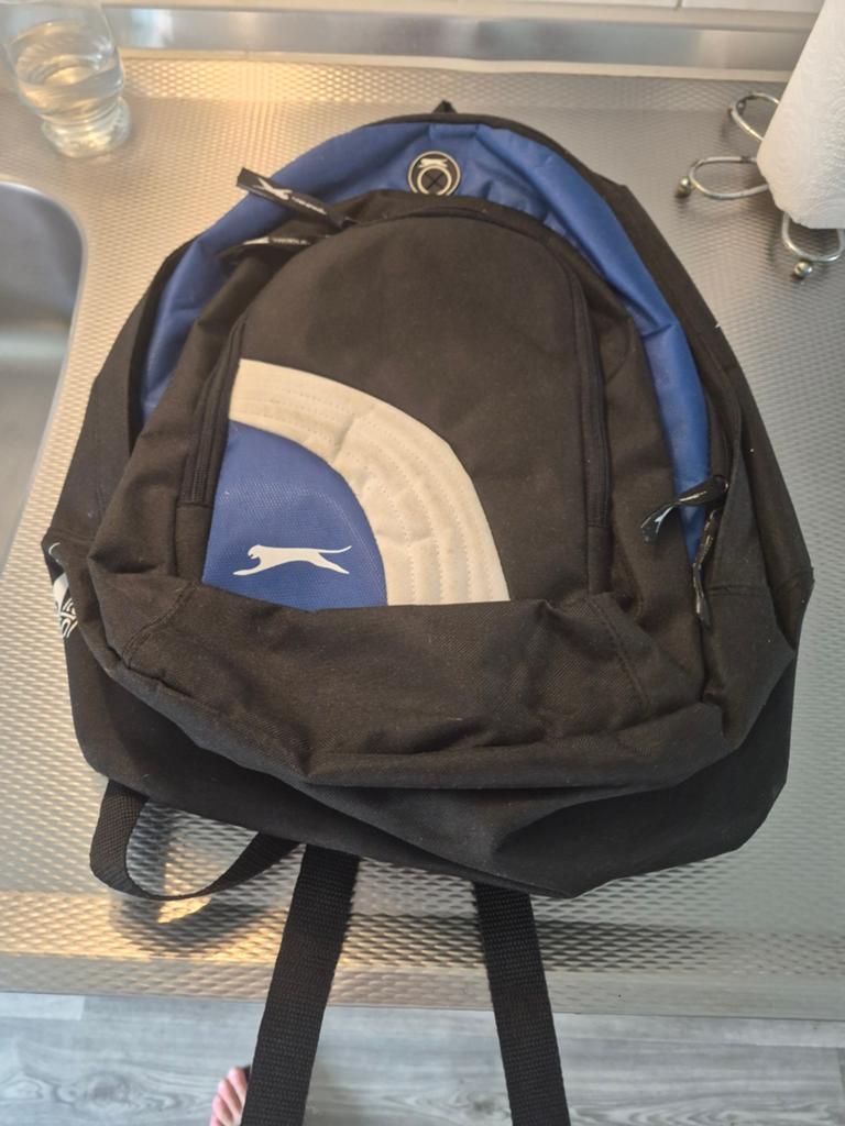 Rugtas, blauw, Slazenger, gewoon, Ophalen of Verzenden, Overige merken