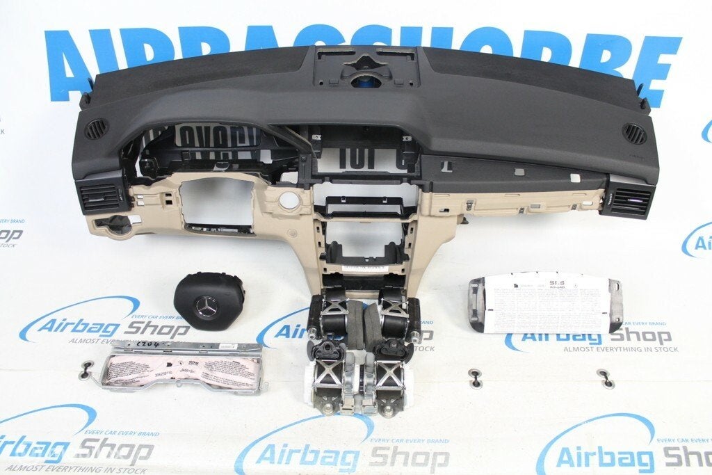 Airbag set - Dashboard beige MB GLK facelift (2013-heden)