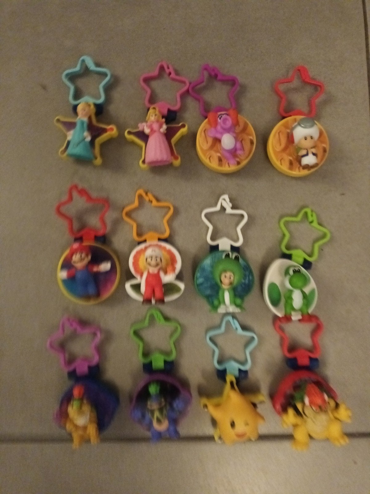 complete 12 delige reeks McDonalds Mario Bros, Ophalen of Verzenden