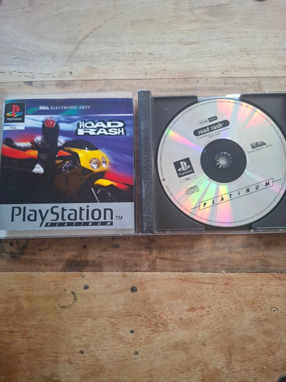 Road Rash Platinum PlayStation 1 (PS1) - Electronic Arts, Spelcomputers en Games, Gebruikt, 1 speler, Racen en Vliegen, Ophalen of Verzenden