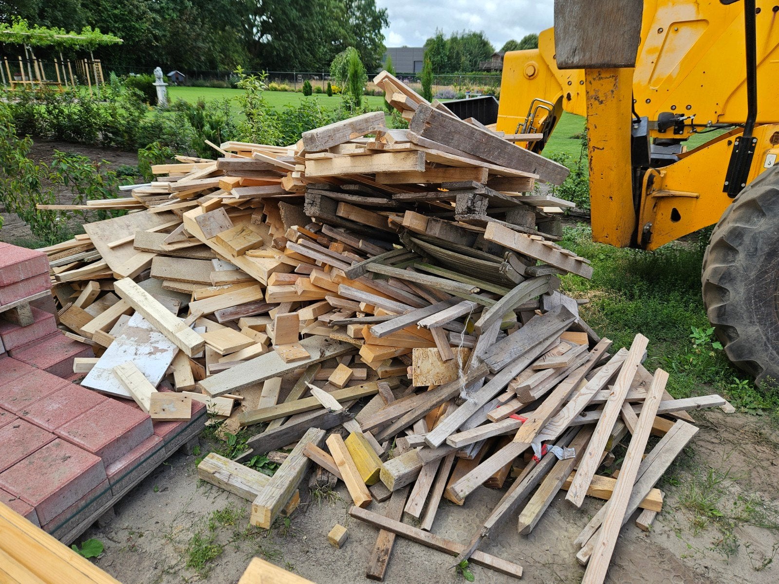 Stookhout - Gemengd hout voor de kachel, 3 tot 6 m³, Ophalen, Overige houtsoorten, Blokken