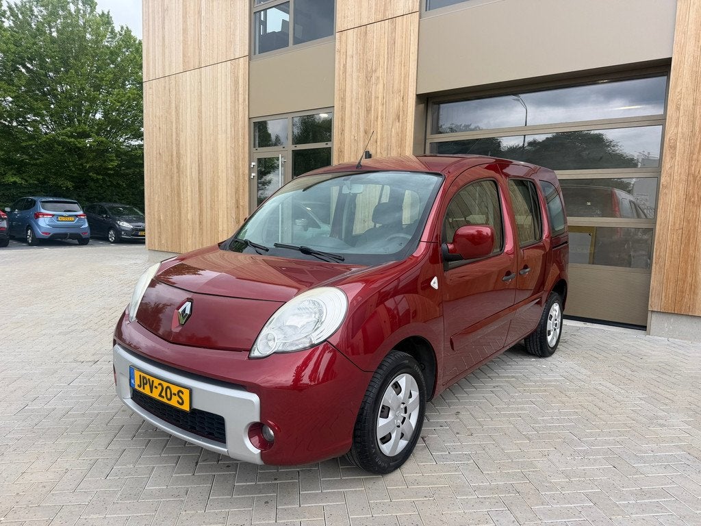 Renault Kangoo Family 1.6-16V Privilège 5DRS|Automaat|Airco, Auto's, Stof, Gebruikt, 4 cilinders, Parkeersensor