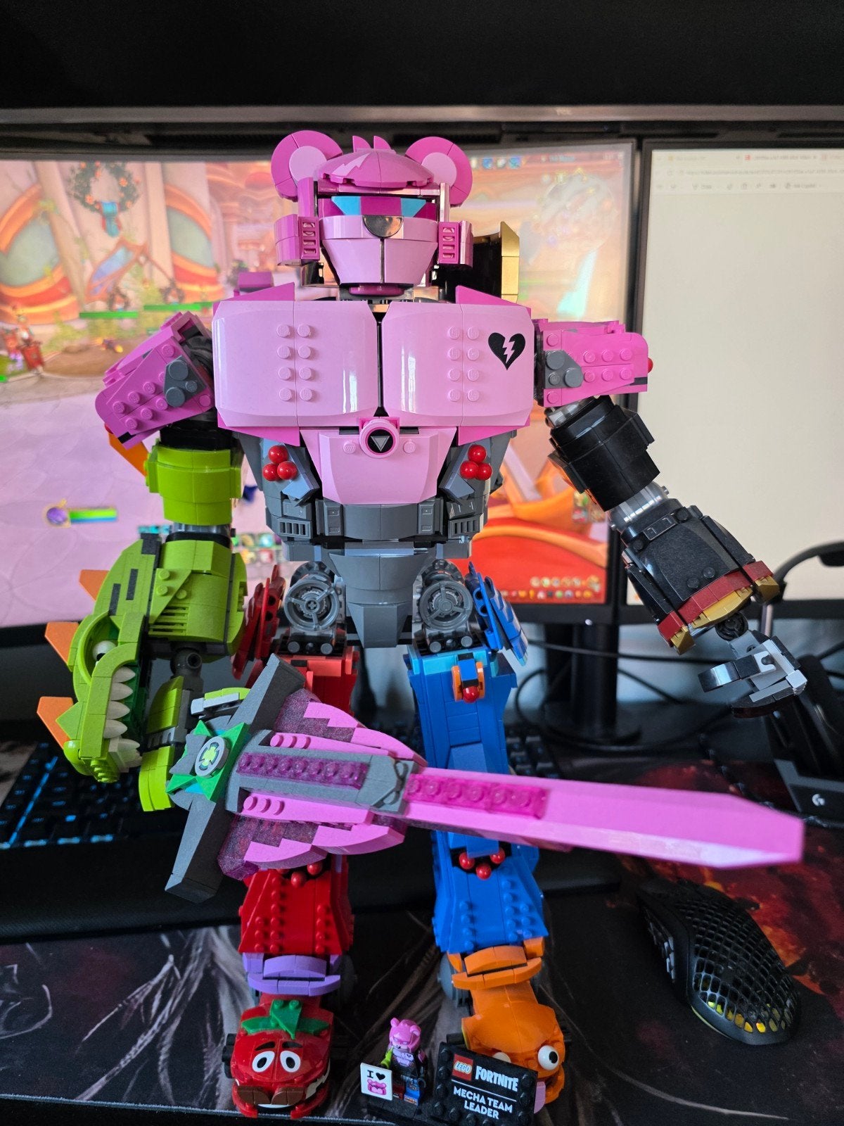 Lego Fortnite Mecha Team Leader - 99% compleet met minifig, Ophalen of Verzenden