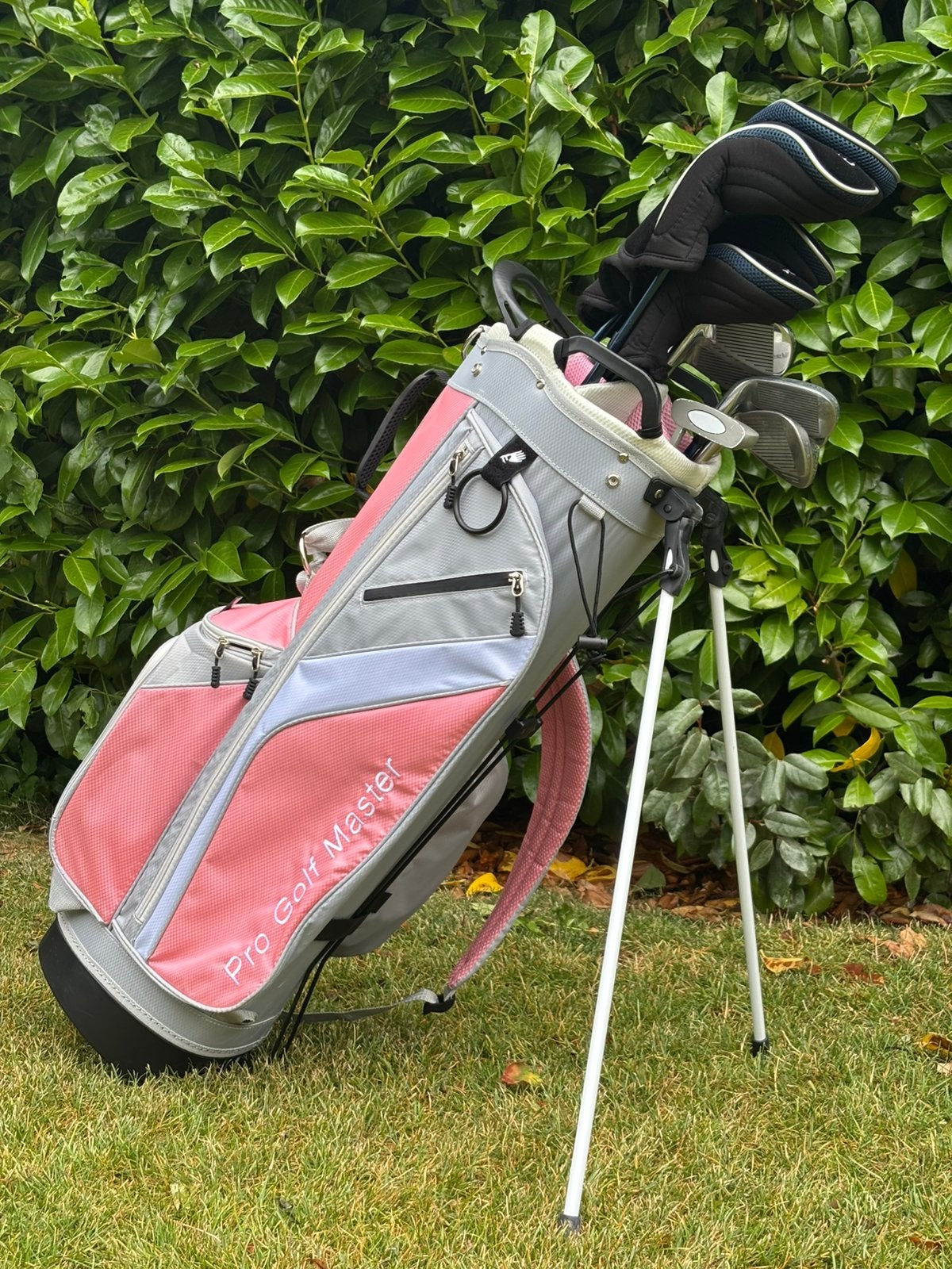Damesset R-handig Golf, Sport en Fitness, Golf, Ophalen, Zo goed als nieuw, Tas