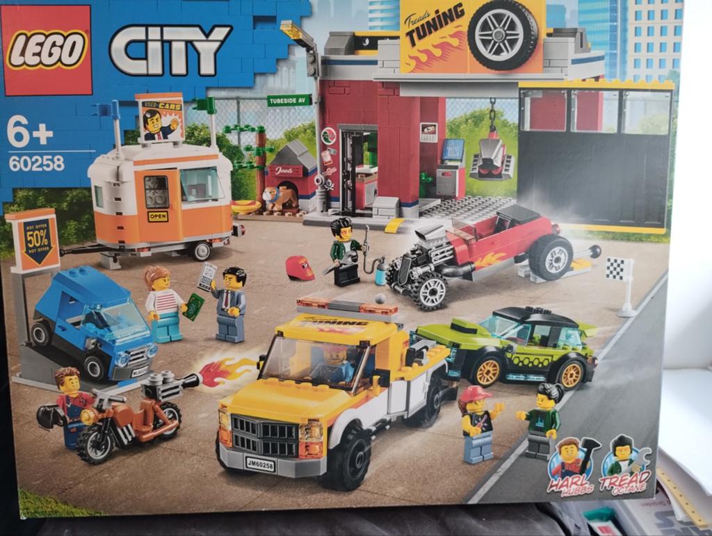 LEGO City Tuning Garage 60258 - Nieuw in doos, Ophalen of Verzenden, Nieuw, Overige merken