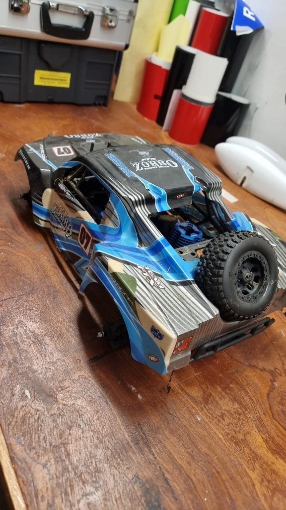 zorro rc auto, Ophalen, Gebruikt, Auto offroad, Nitro