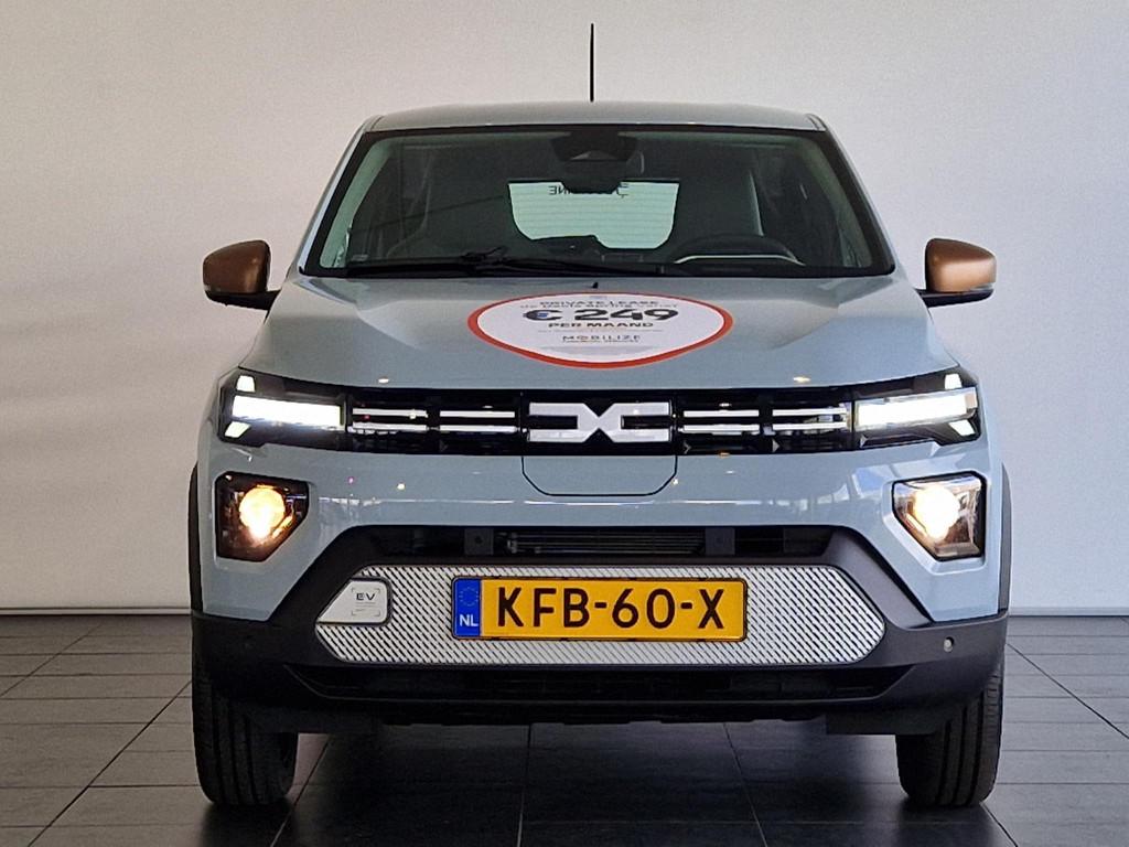 Dacia Spring Extreme 100 pack city l pack power, Auto's, 970 kg, Stof, Huisgarantie, Met garantie (alle)