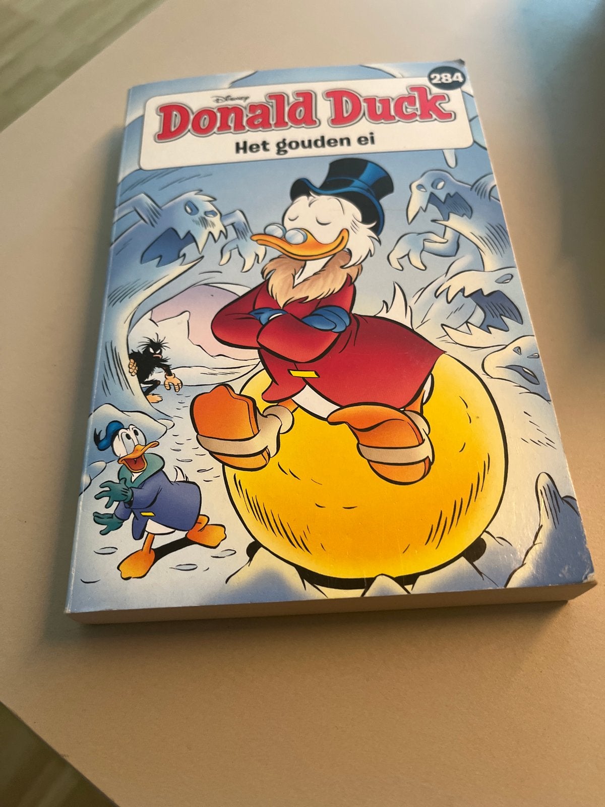 Donald Duck: Het gouden ei (nummer 284), Eén stripboek, Ophalen of Verzenden, Gelezen