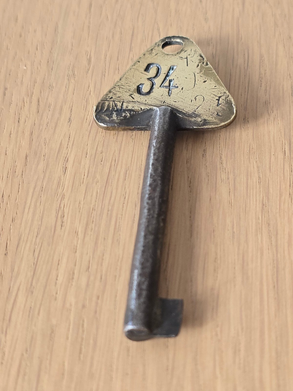 Antieke PTT of NS industriële sleutel €5,50, Ophalen of Verzenden
