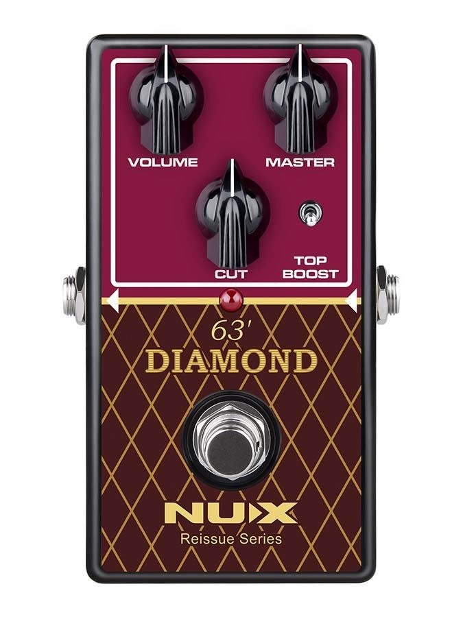 NUX NRO-6 Reissue Series 63 Diamond Overdrive effectpedaal, Volume, ., Nieuw, Ophalen of Verzenden
