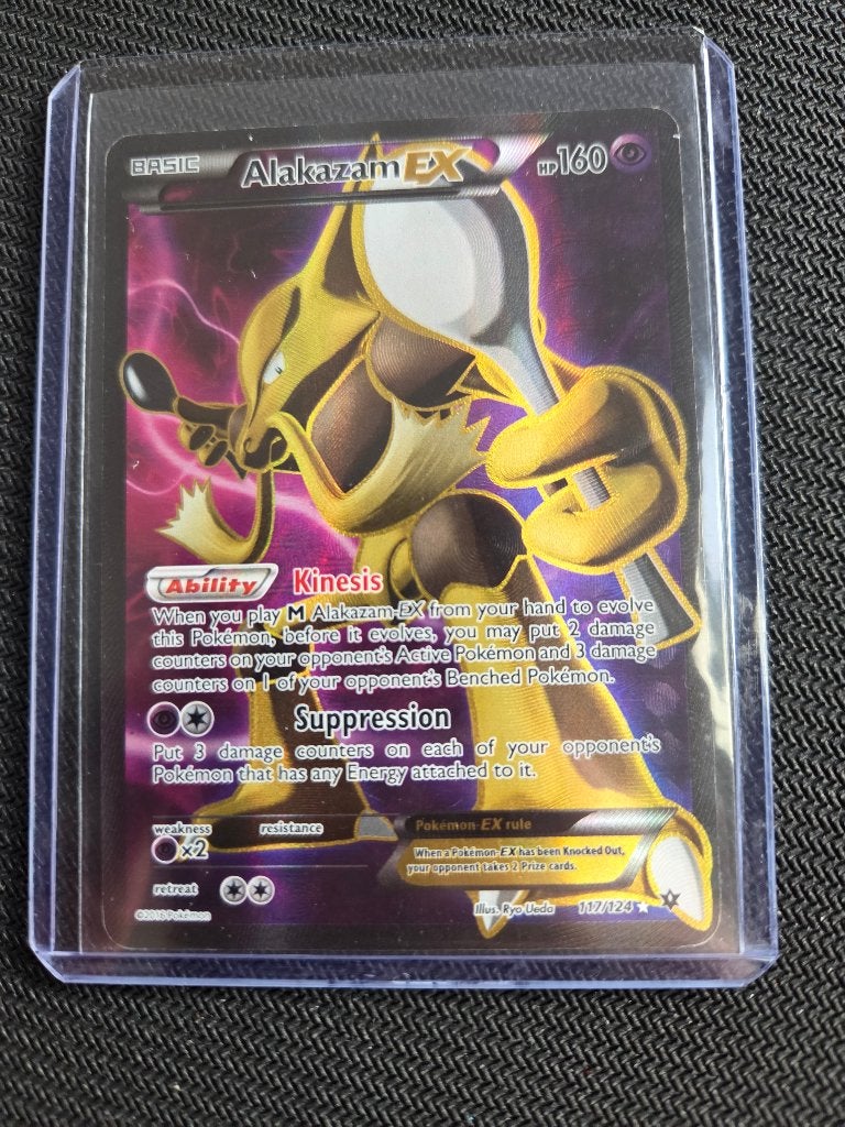 Alakazam ex 117, Ophalen of Verzenden, Zo goed als nieuw, Losse kaart, Foil