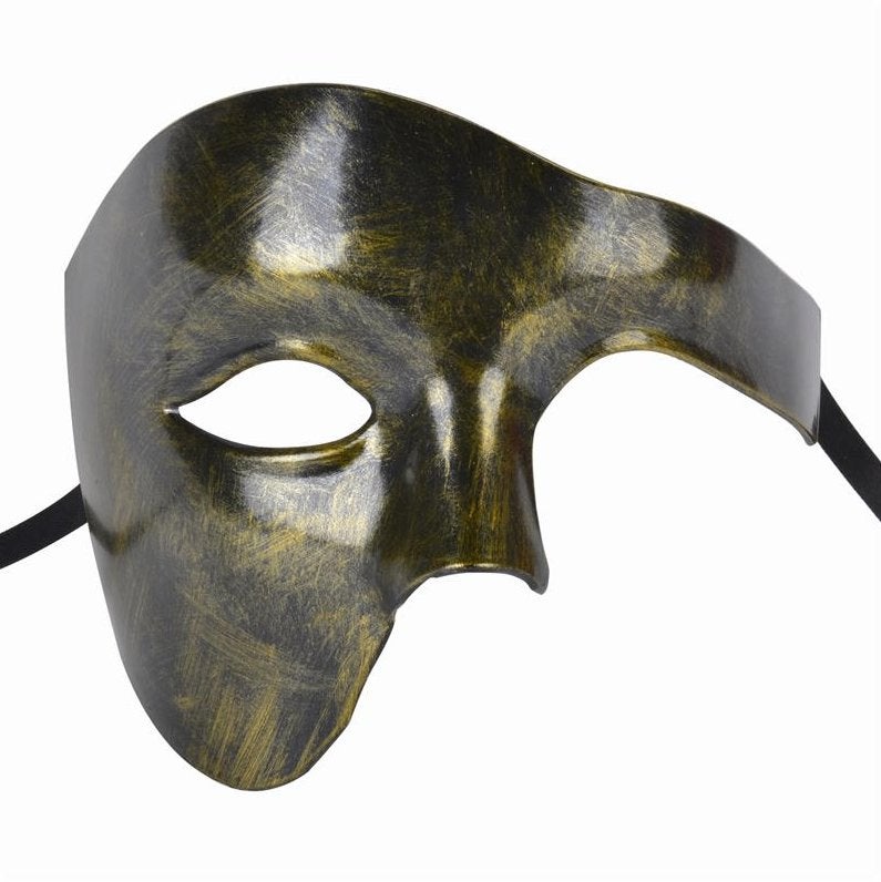 Venetiaans Half Masker Phantom Of The Opera Feest Venetie, Hobby en Vrije tijd, Feestartikelen, Verzenden, Nieuw, Feestartikel