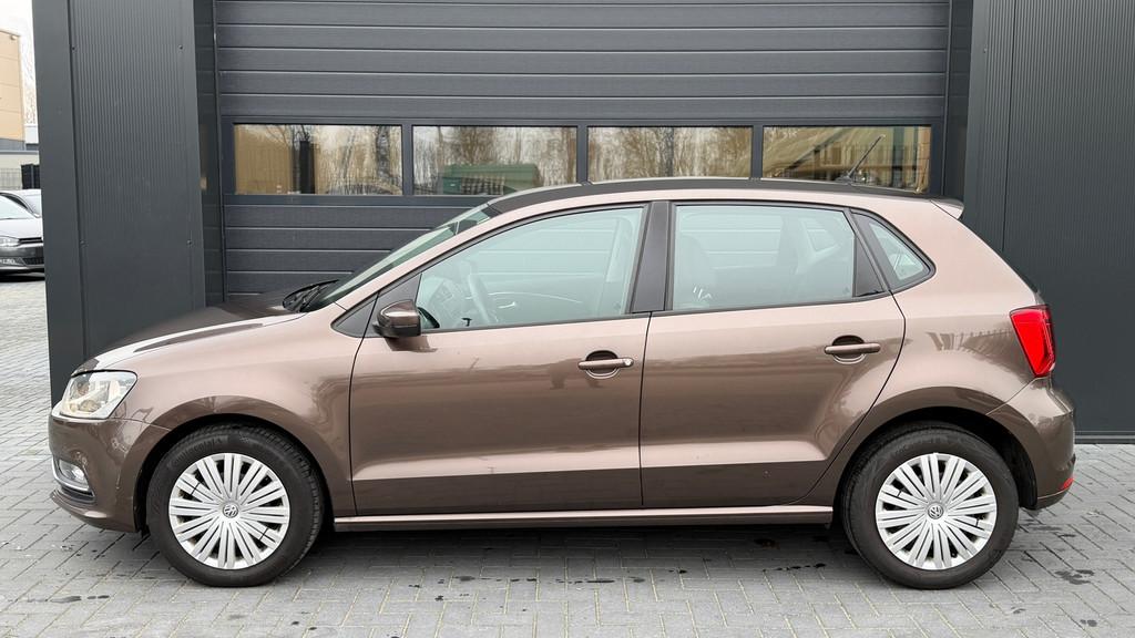 Volkswagen Polo 1.2 TSI Comfortline Airco|PDC, Auto's, Euro 6, 4 cilinders, Bruin, Origineel Nederlands