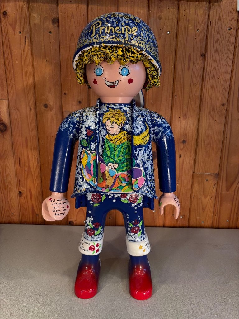 XXL Playmobil – Il Piccolo Principe – Handbeschilderde Kunst, Ophalen of Verzenden, Zo goed als nieuw, Complete set