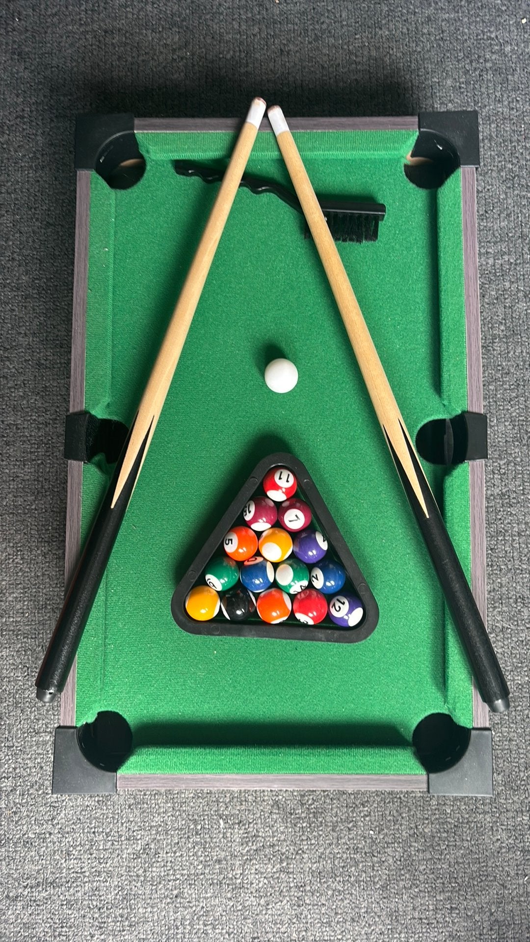 Kleine pooltafel, Sport en Fitness, Biljarten en Poolen, Ophalen, Zo goed als nieuw, Pooltafel