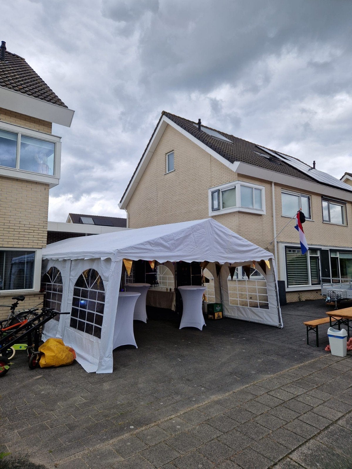 TOOLPORT professionele partytent 5*8 meter IGS, Tuin en Terras, Partytenten, Ophalen, 2 meter of meer, 5 tot 8 meter, 4 tot 6 meter