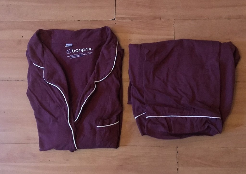 Dames pyjama katoen Bonprix, Bonprix, Ophalen of Verzenden, Zo goed als nieuw, Maat 42/44 (L)