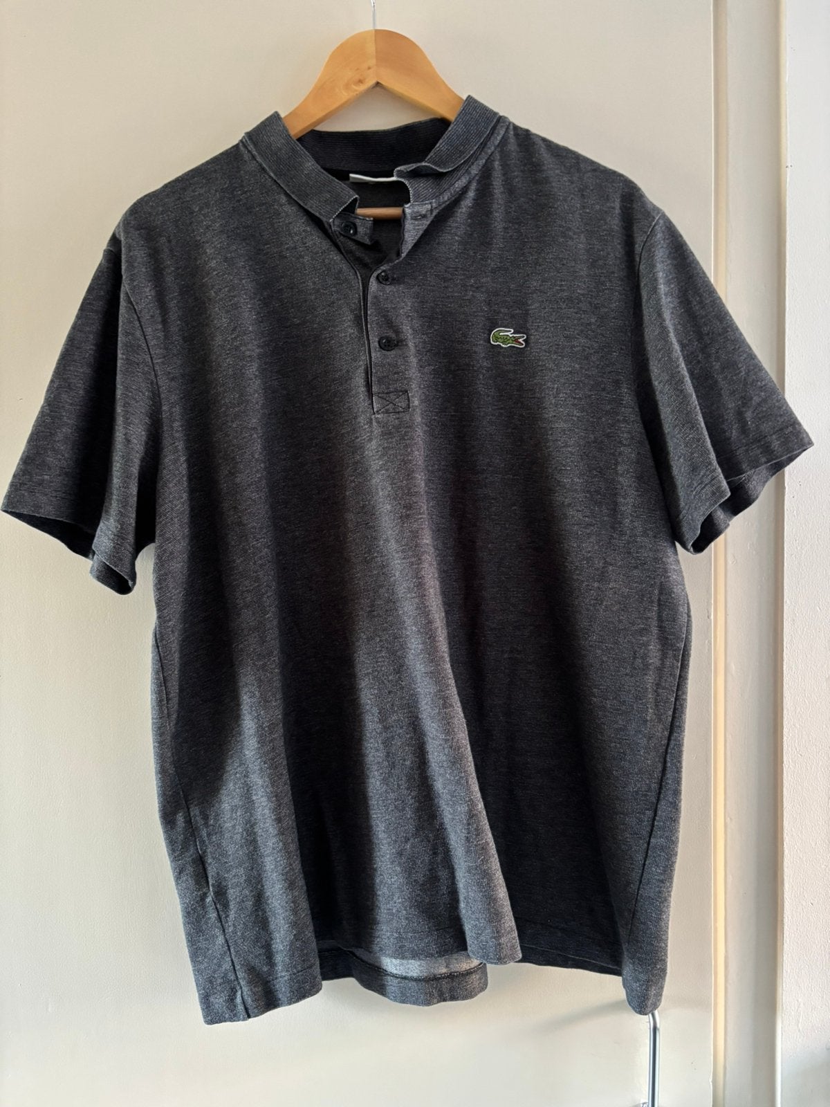 Lacoste polo, Ophalen of Verzenden, Zo goed als nieuw, Maat 56/58 (XL), Grijs