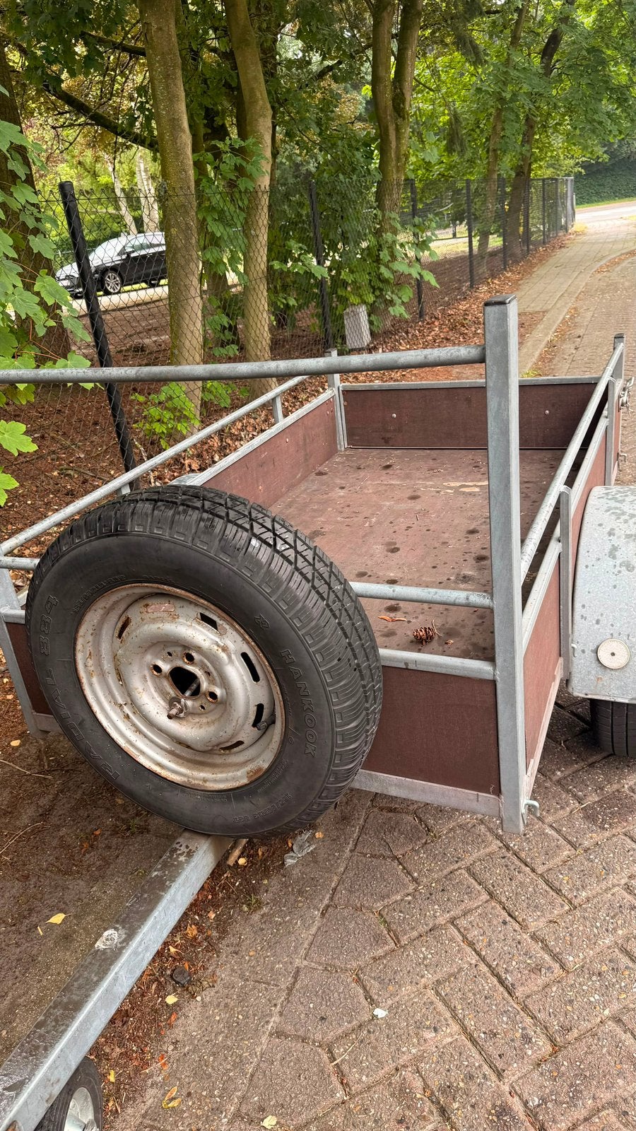 aanhanger te koop, Auto diversen, Aanhangers en Bagagewagens, Ophalen of Verzenden, Zo goed als nieuw