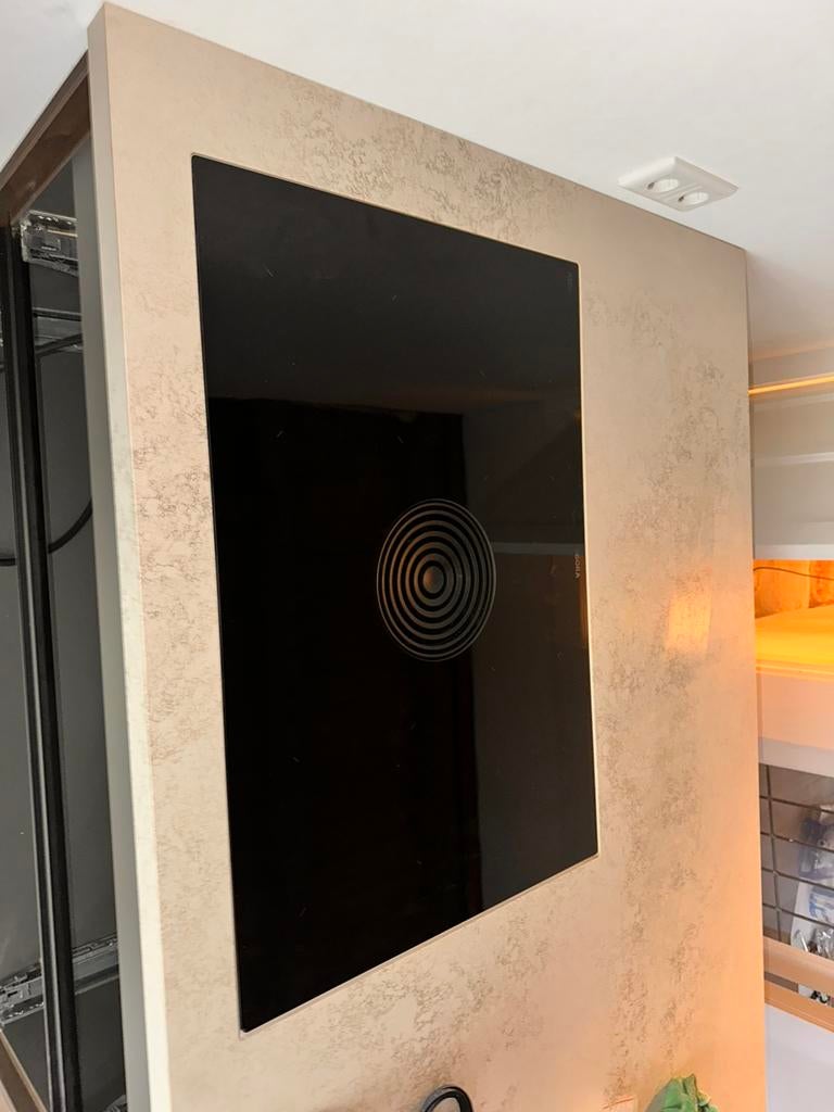 Bora Pure Inductiekookveld met Afzuiging - Nieuwstaat, Witgoed en Apparatuur, Kookplaten, Zo goed als nieuw, Inbouw, Inductie