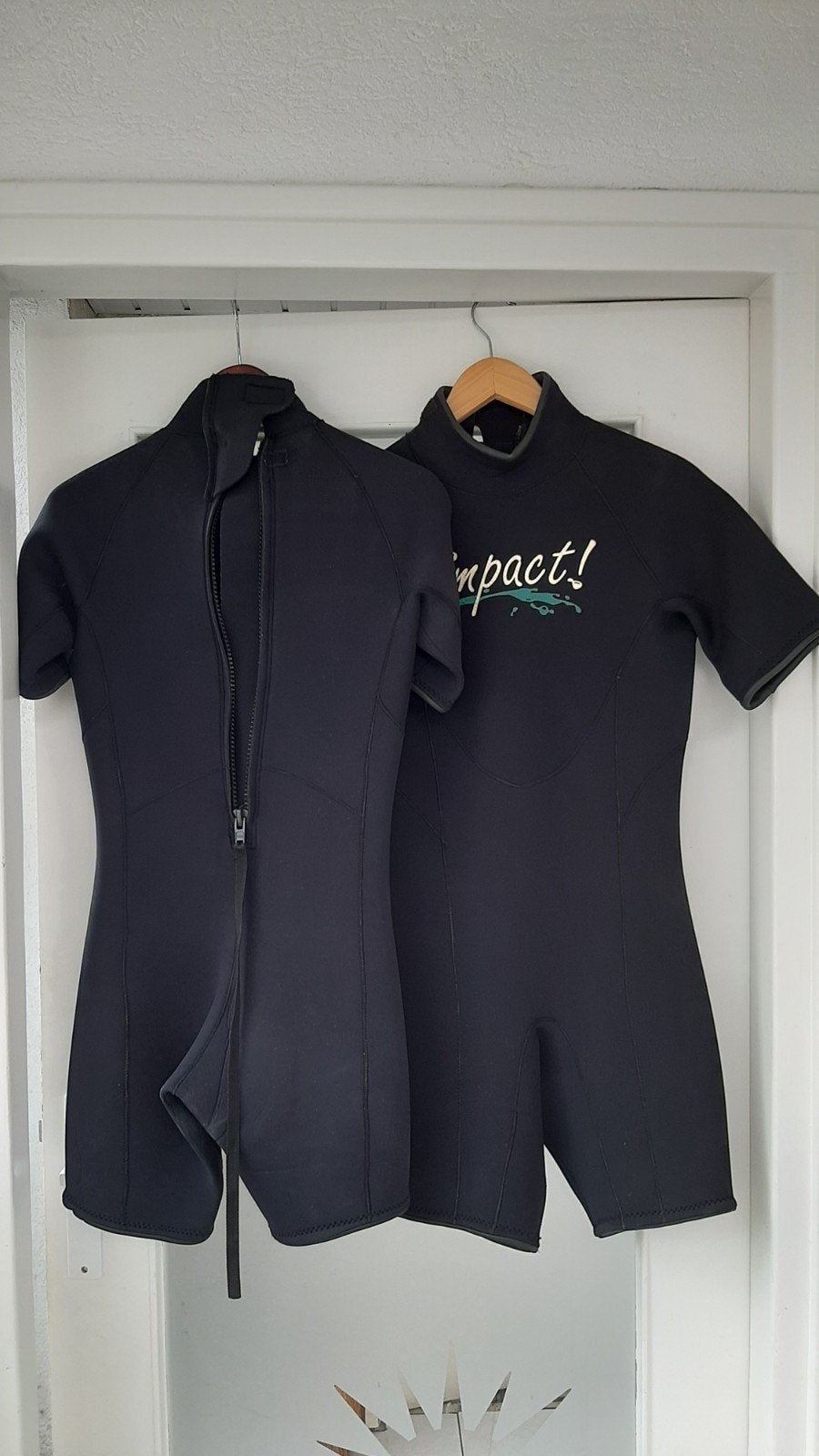 2 Impact shorty duikpakken 5mm neopreen (M & S), Ophalen, Gebruikt