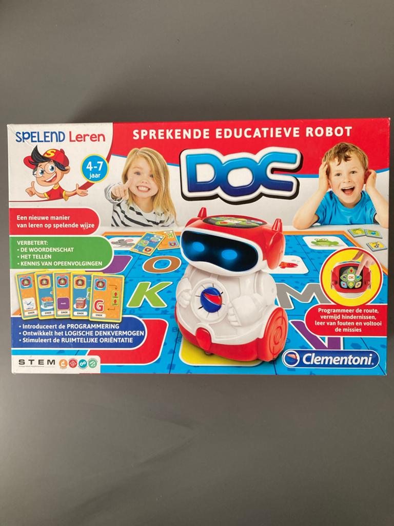 Clementoni DOC Spelend Leren Educatieve Robot, Kinderen en Baby's, Speelgoed | Educatief en Creatief, Ophalen, Zo goed als nieuw