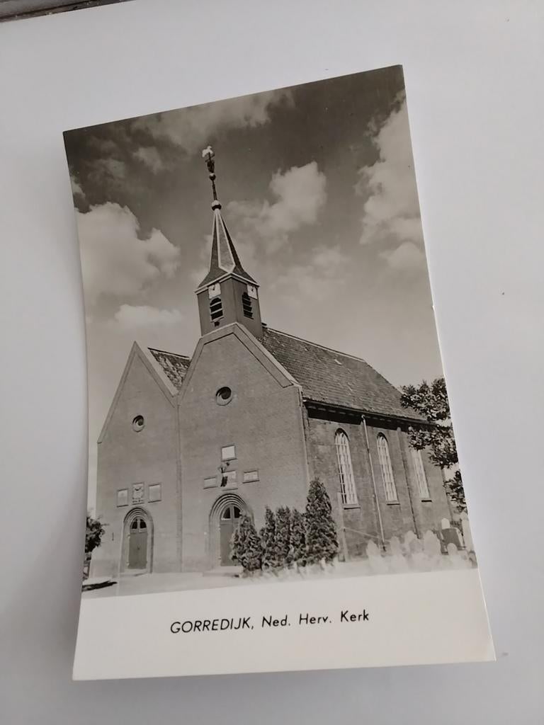 GORREDIJK. NED.HERV.KERK, Verzamelen, Ansichtkaarten | Nederland, Ophalen of Verzenden, 1960 tot 1980, Groningen