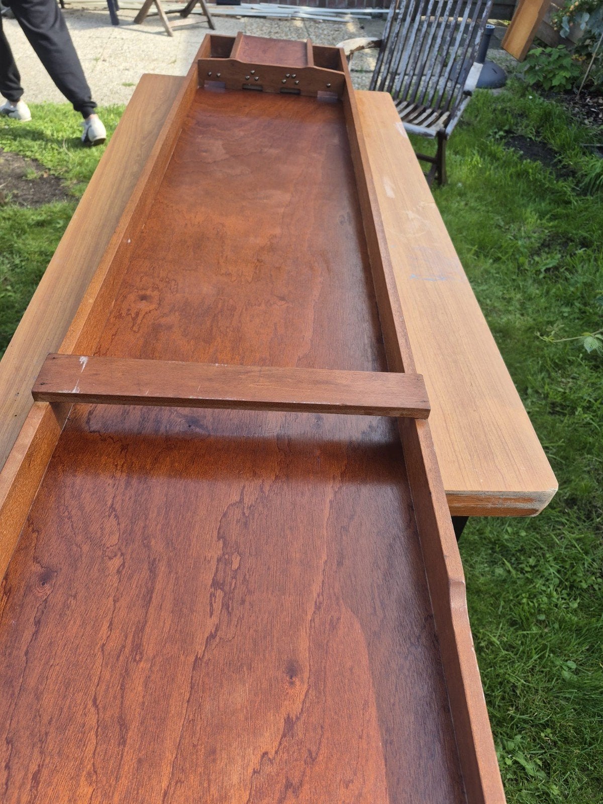 sjoelbak 200cm, Ophalen, Gebruikt
