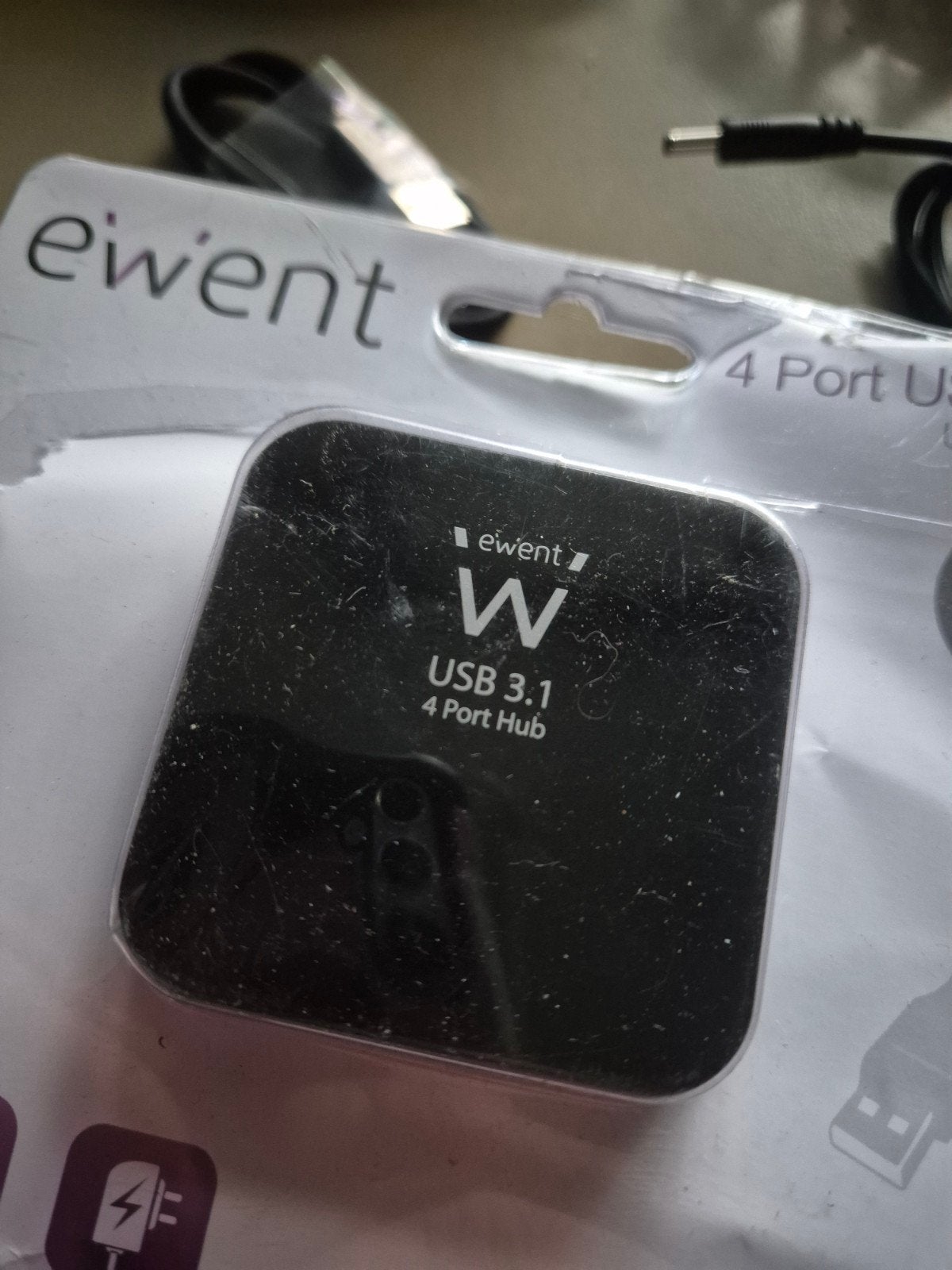 Ewent 4-poorts USB 3.1 Hub - NIEUW, Ophalen of Verzenden, Nieuw, Ewent, 2 TB of meer
