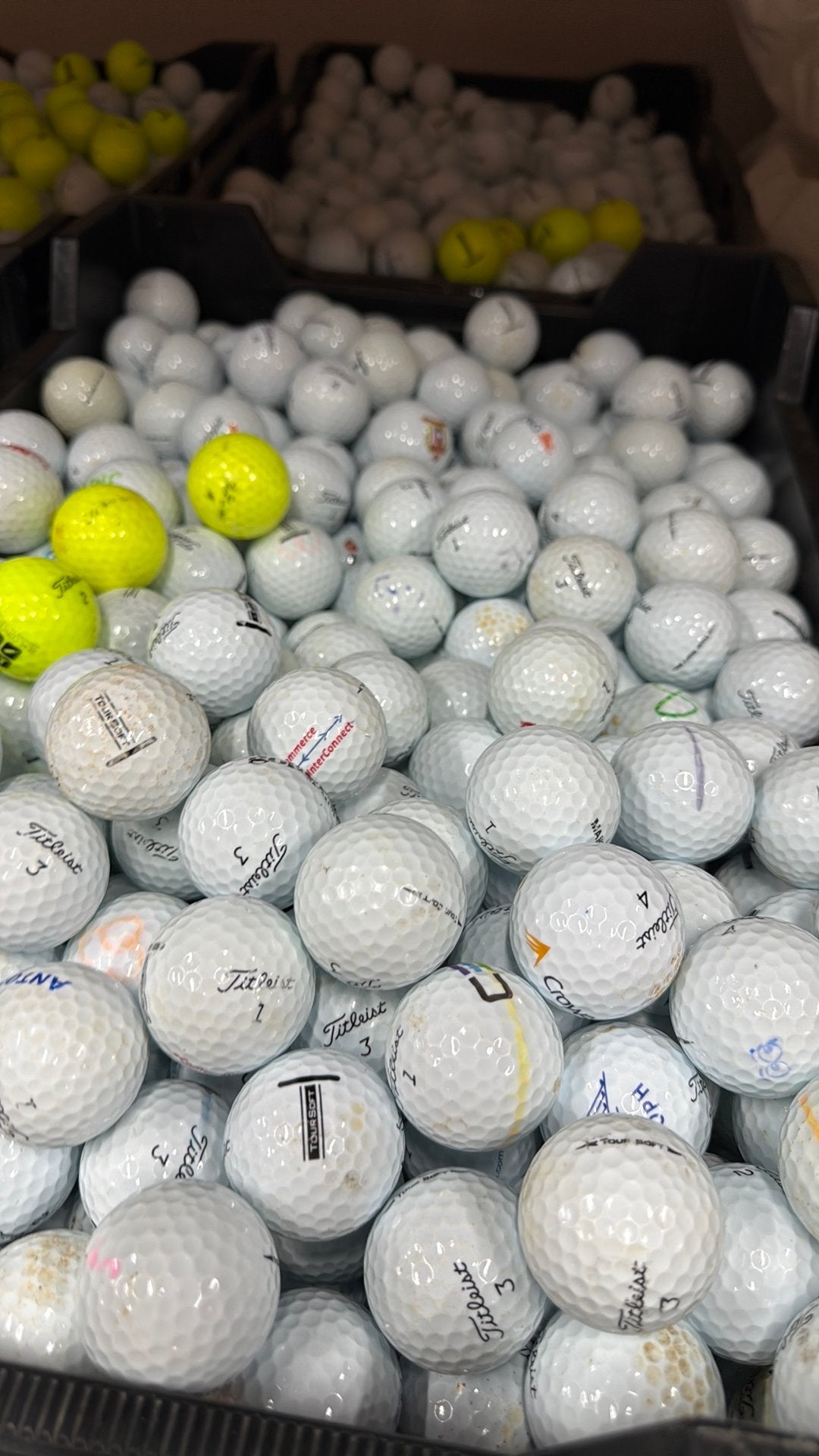 Titleist tour soft mega deal 100st, Ophalen of Verzenden, Zo goed als nieuw, Bal(len)
