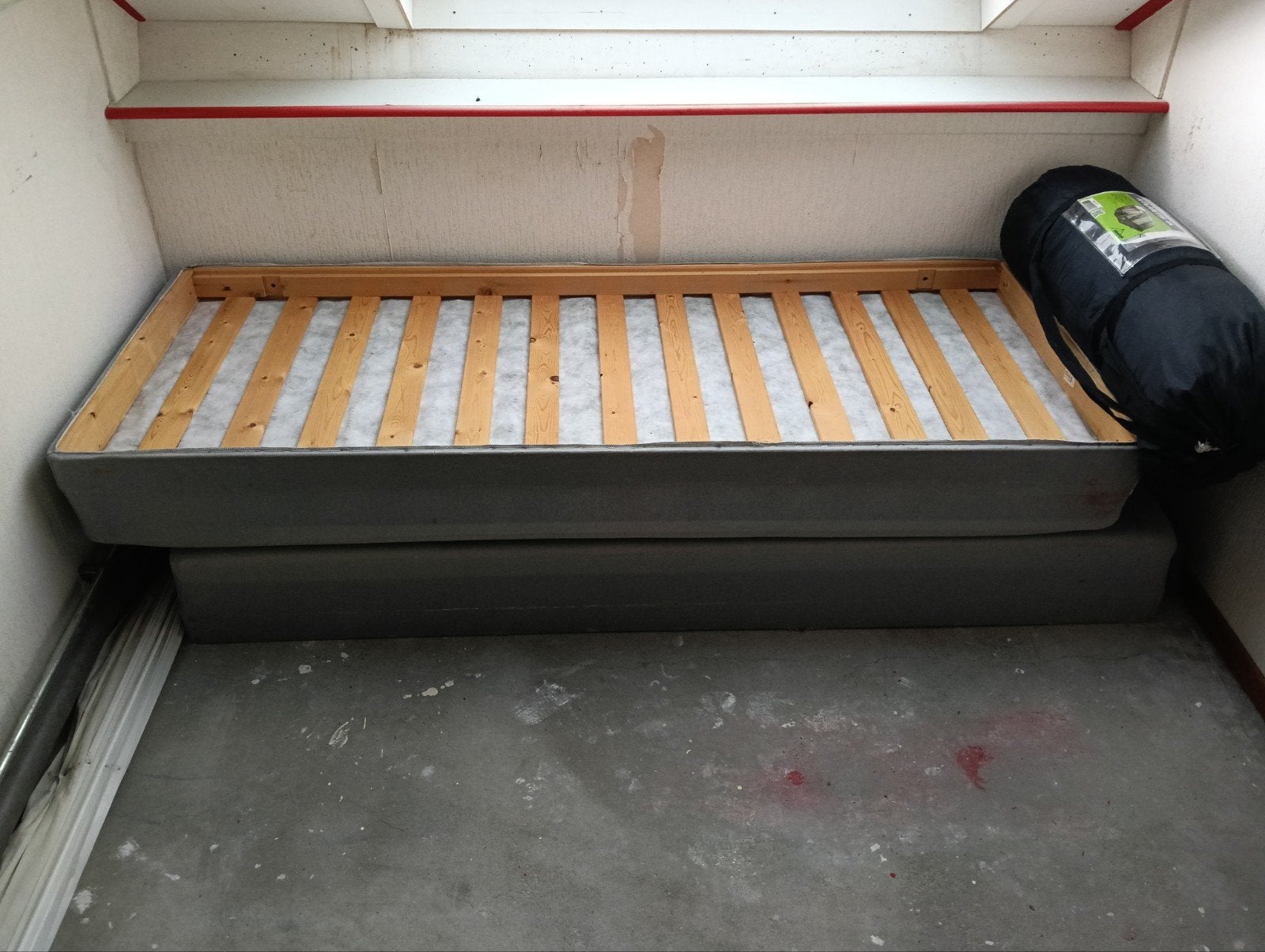 IKEA Sultan Storfors Boxspring Onderstel (zonder poten/matra, Ophalen, Gebruikt, Tweepersoons, 180 cm