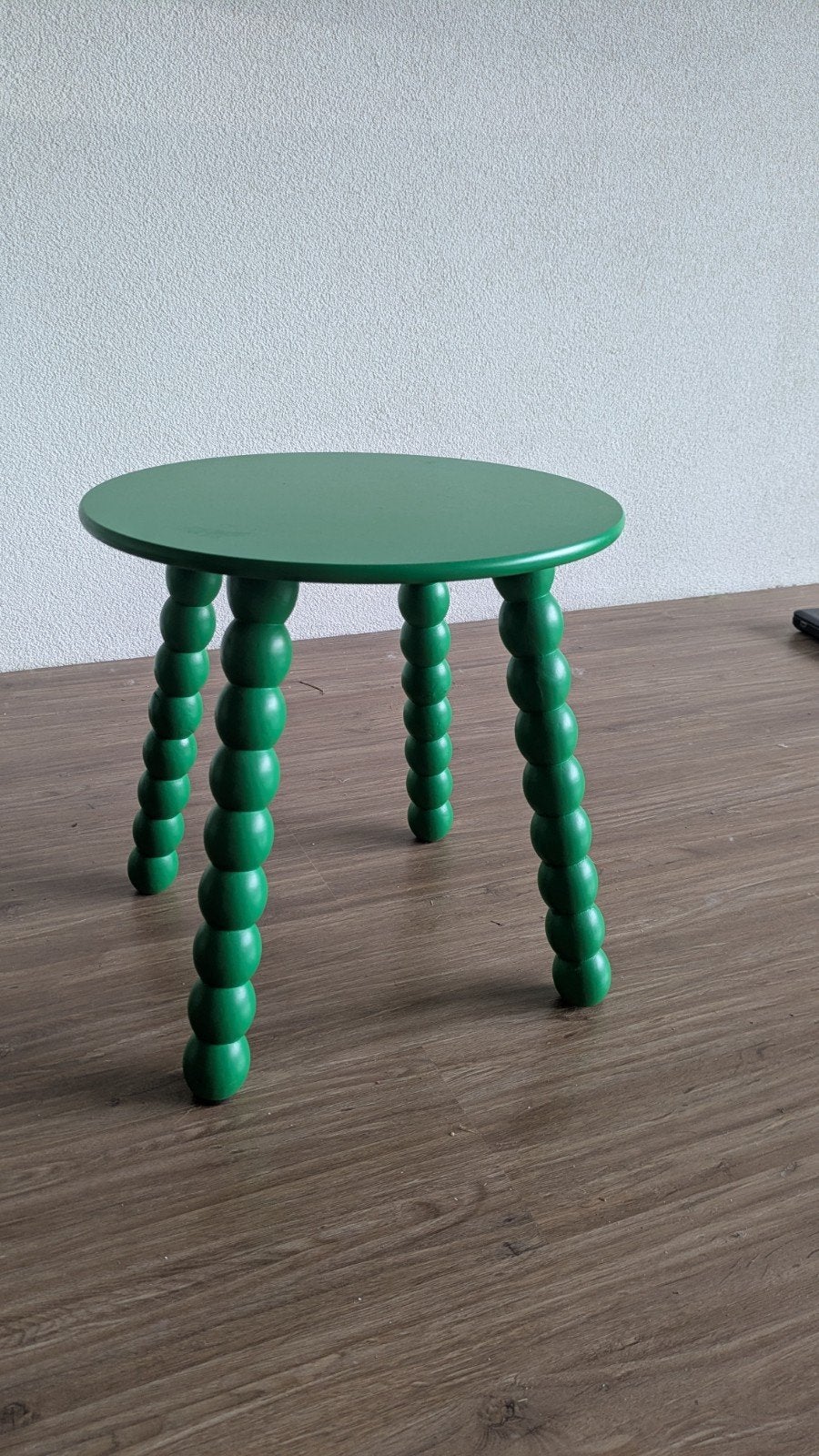 Groen bijzettafeltje, Ophalen, Zo goed als nieuw, Hout