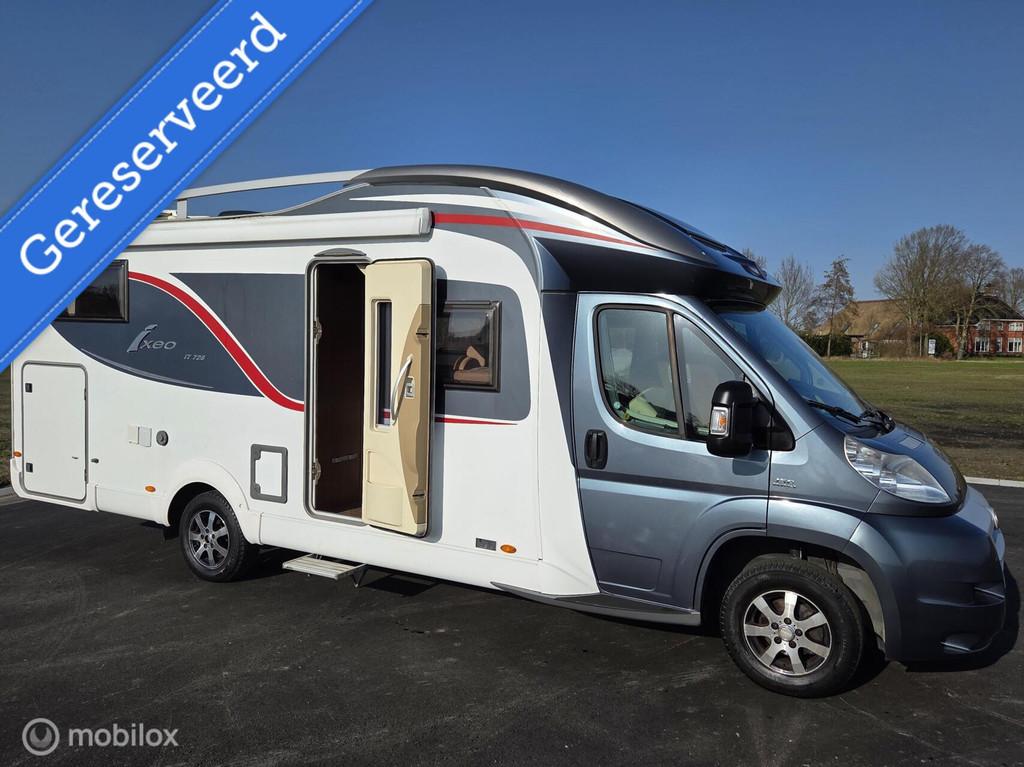 Bürstner ixeo IT 726 Enkele bedden, Hefbed ☆Euro 5, Solar, Schotel, Luifel, 7 tot 8 meter, Bedrijf