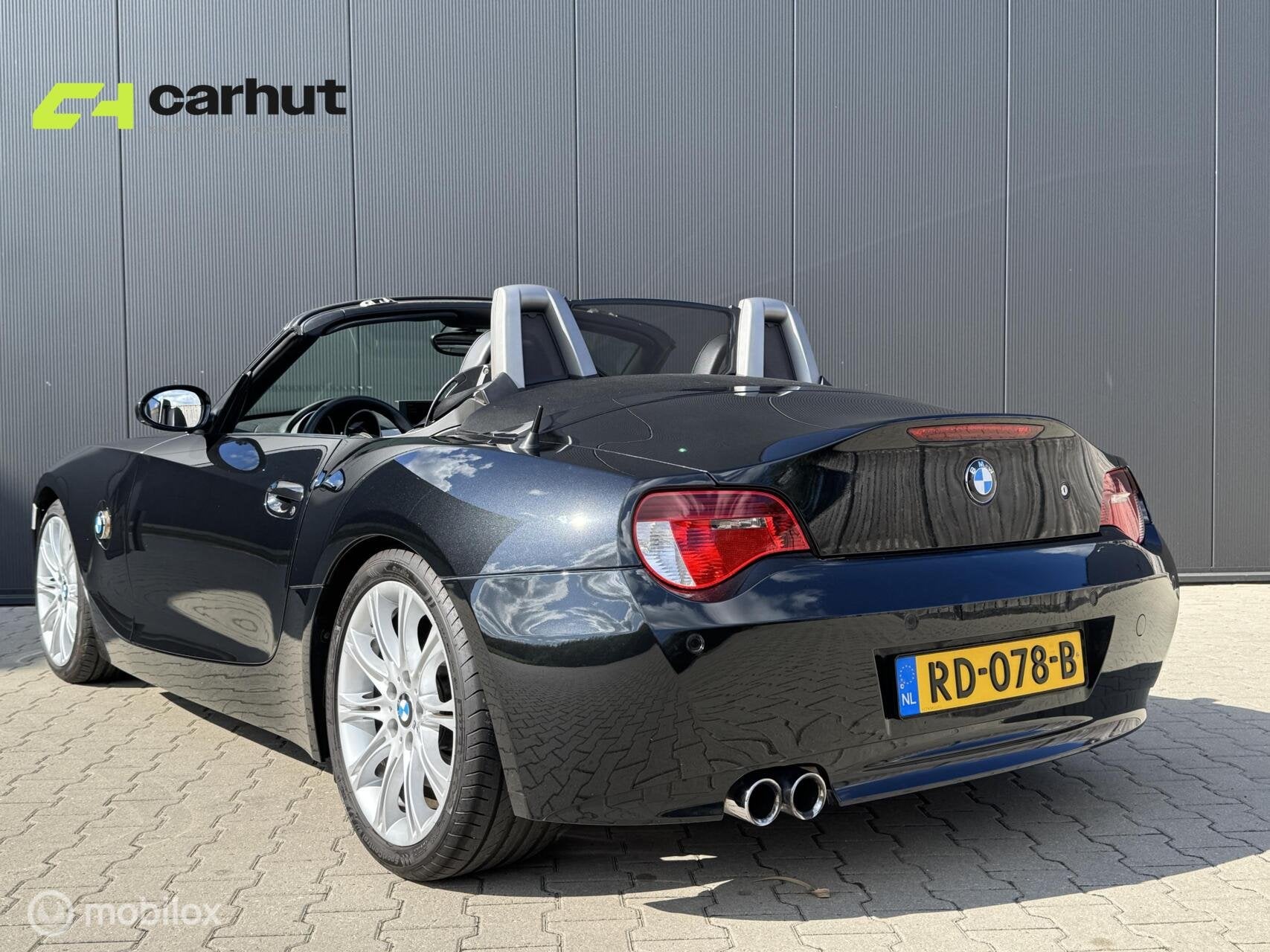 BMW Z4 Roadster 2.5si|218 PK|unieke uitvoering en unieke sta, Achterwielaandrijving, Gebruikt, Zwart, 2497 cc