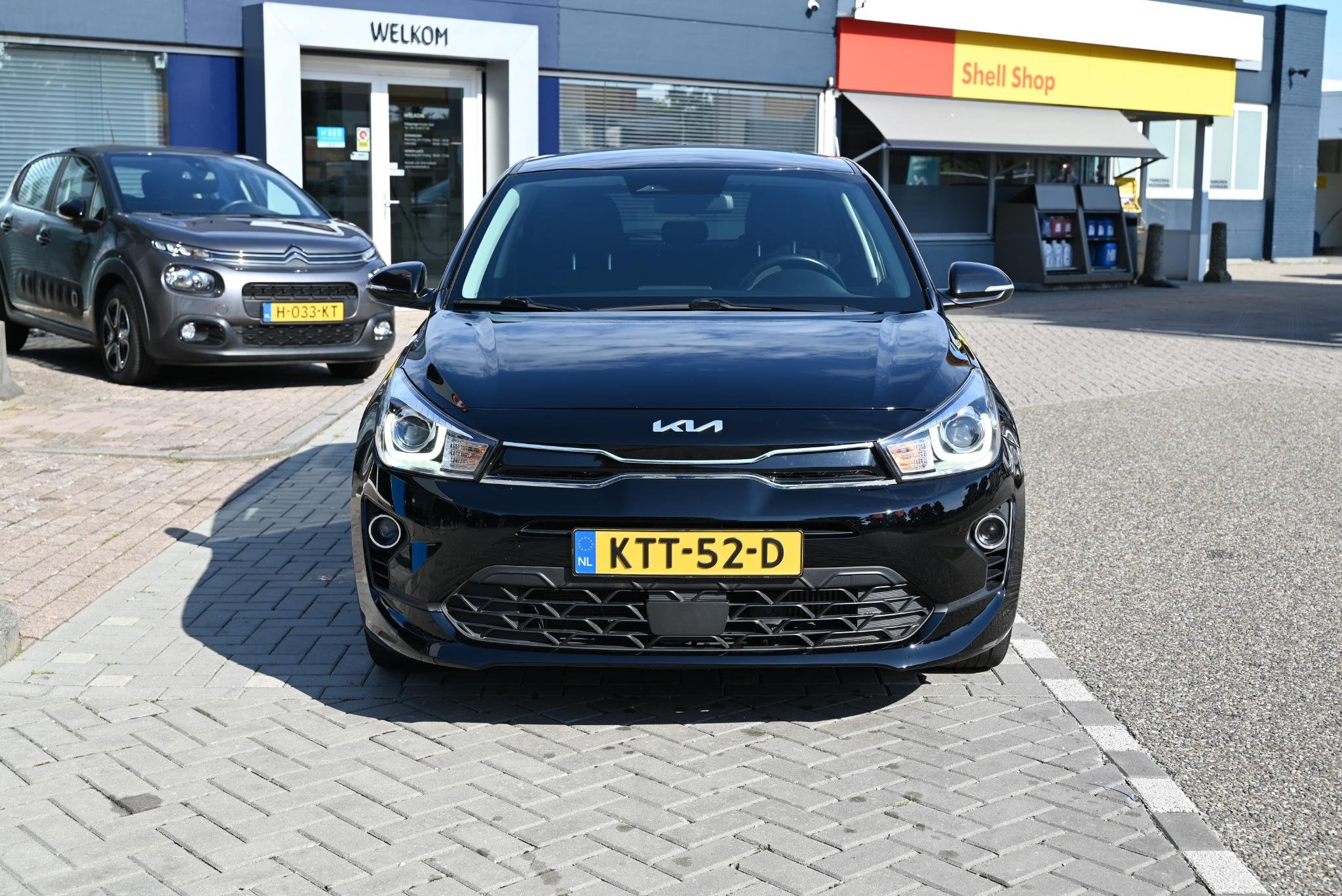 Kia Rio 1.0 T-GDi MHEV DynamicPlusLine, Gebruikt, Euro 6, Zwart, 1100 kg