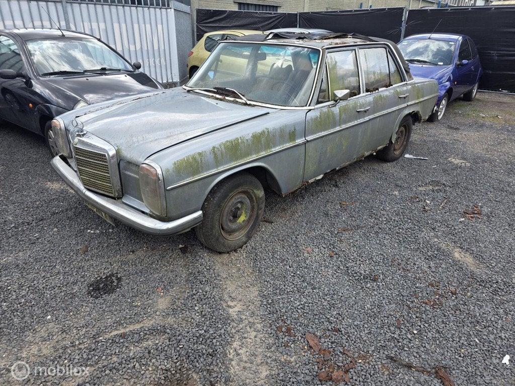 Mercedes 200-280 W115 loop of sloop onderdelen, Achterwielaandrijving, Gebruikt, 4 cilinders, Origineel Nederlands