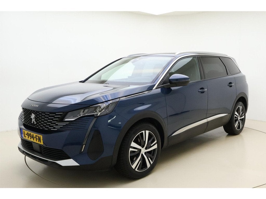 Peugeot 5008 1.2 PureTech Blue Lease Allure AUTOMAAT | Parke, Auto's, Peugeot, Gebruikt, 1199 cc, Blauw, 7 stoelen