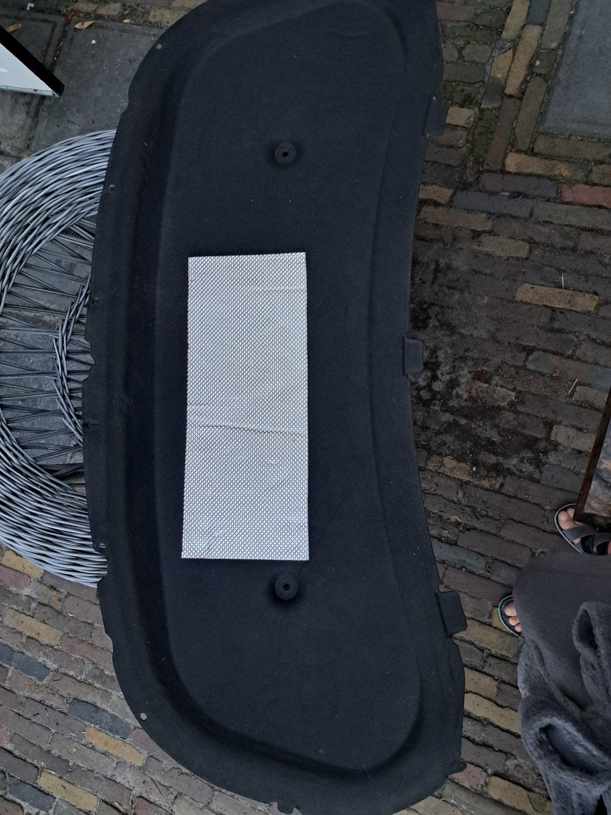Geluidsisolatie motorkap Opel Astra K incl bevestigingsclips, Ophalen, Opel