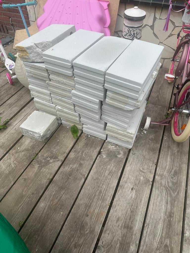cement blokken, Doe-het-zelf en Verbouw, Metselstenen, Zo goed als nieuw, Overige typen, Ophalen