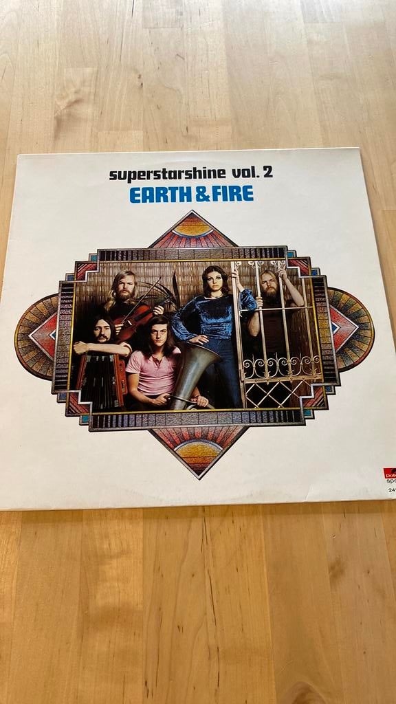 Vinyl lp Earth and Fire - Superstarshine vol. 2, Cd's en Dvd's, Vinyl | Rock, Ophalen of Verzenden, Zo goed als nieuw, 12 inch