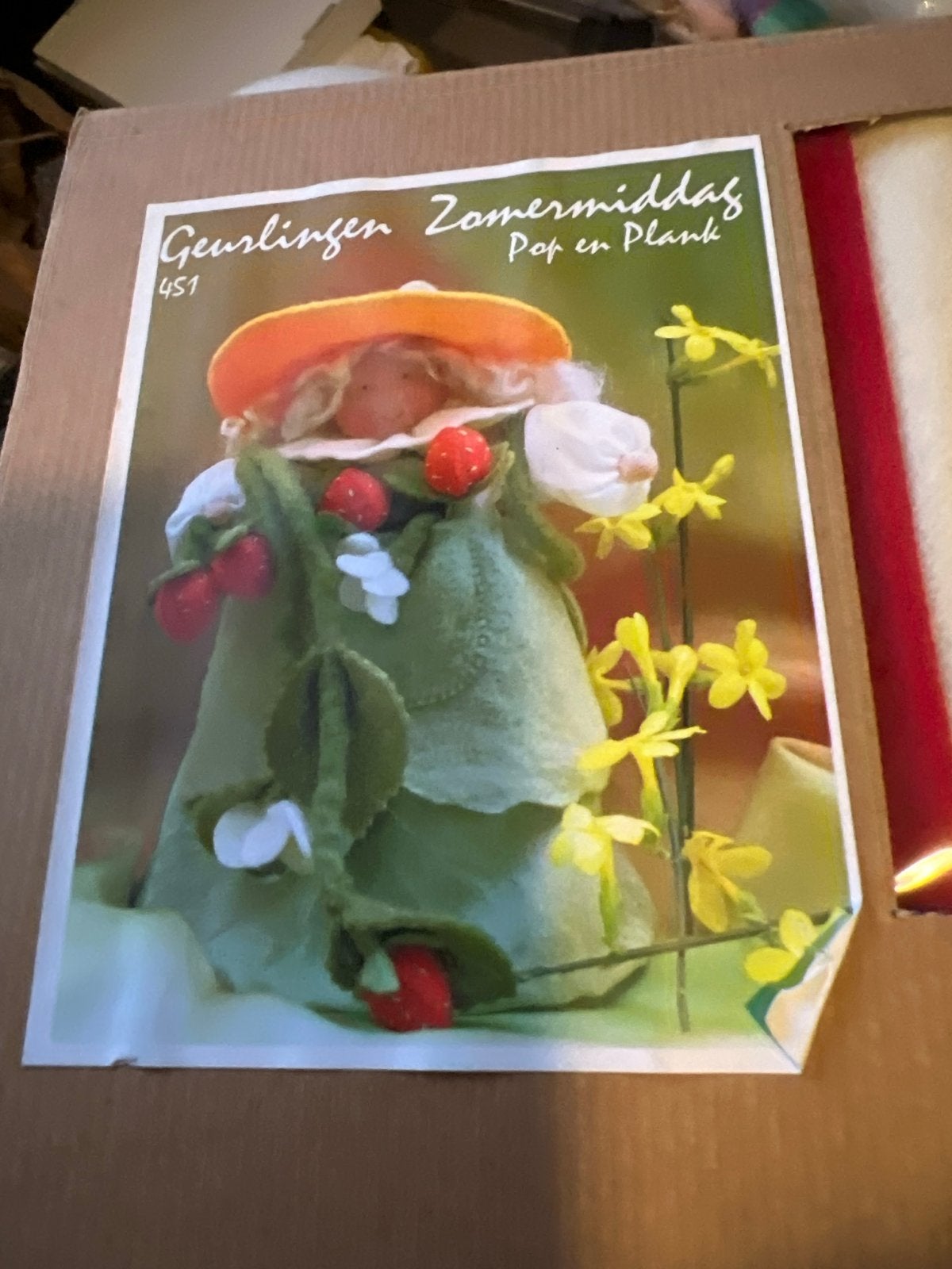 Geuslingen Zomermiddag Pop en Plank Knutselset, Hobby en Vrije tijd, Textiel, Nieuw, Meerkleurig, Overige merken