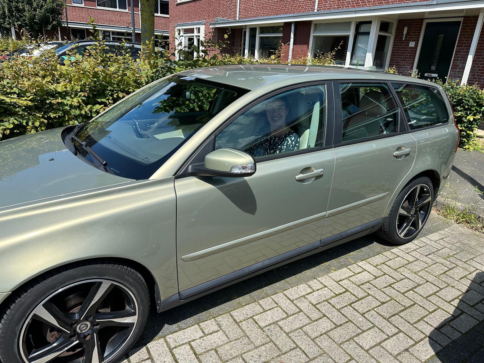 Nieuwe Voor bumper  voor Volvo V50, goud/groen, Ophalen, Voor, Nieuw, Volvo