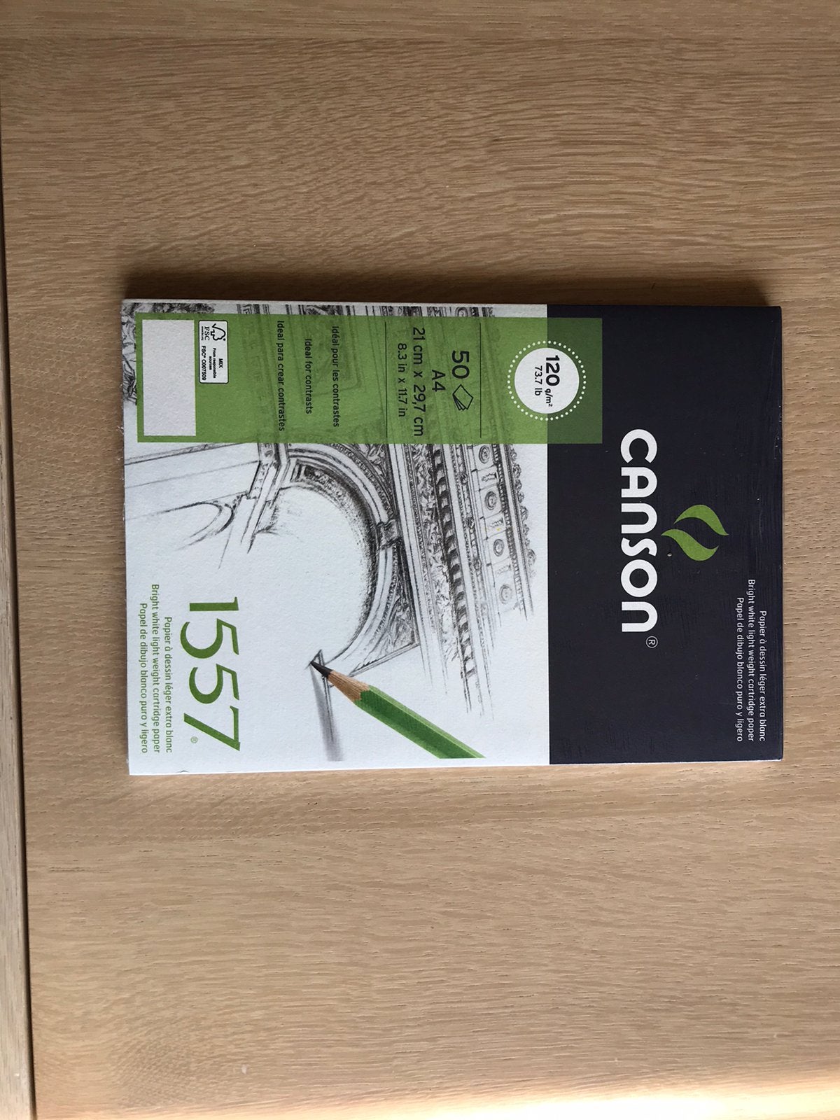 Tekenpapier Canson, Verzenden, Zo goed als nieuw, Papier, Schets- of Tekenboek