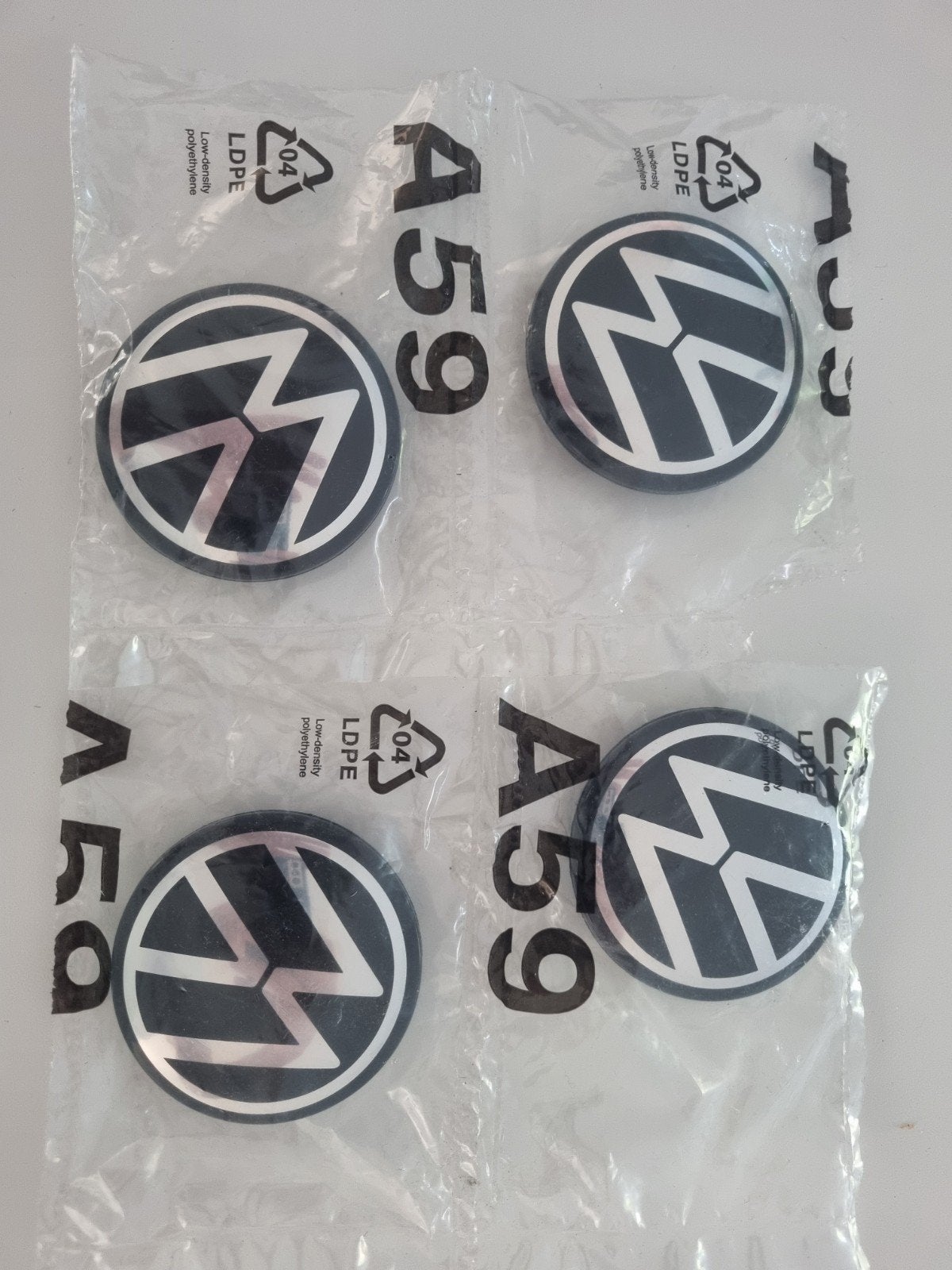 4x Volkswagen naafdoppen, Ophalen of Verzenden, Nieuw