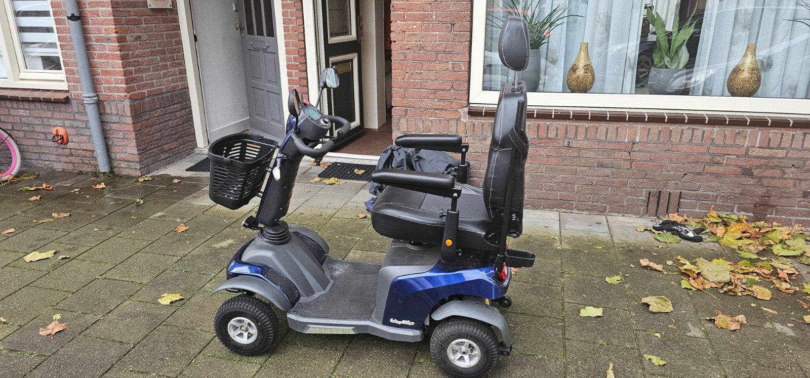 scootmobiel  excel galaxy citiflyer in zeer goede staat, Ophalen, Excel, Zo goed als nieuw, 46 km of meer