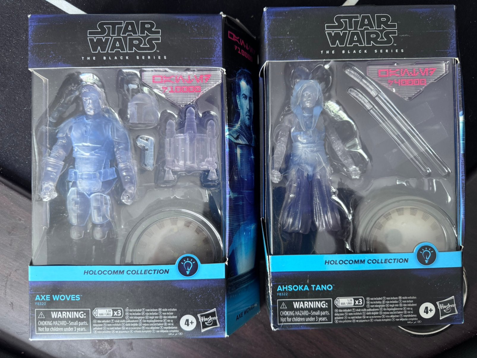 Star Wars BlackSeries Holocomm Coll Axe Woves & Ahsoka Tano, Verzamelen, Star Wars, Ophalen of Verzenden, Zo goed als nieuw, Actiefiguurtje